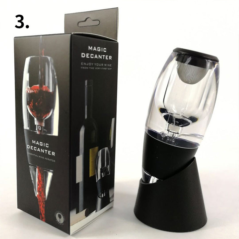 Decantador y Vertedor de Vino Creativo