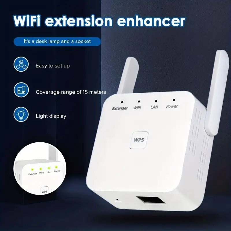 Amplificador y Repetidor WiFi para el Hogar