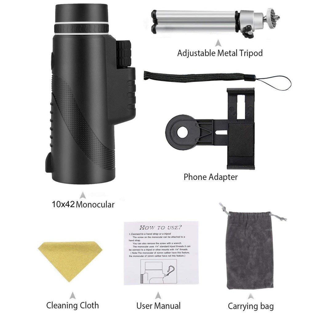 Telescopio de Alta Definición con Soporte Universal para Teléfono