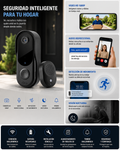 Timbre Inteligente Inalámbrico para Puerta con WiFi