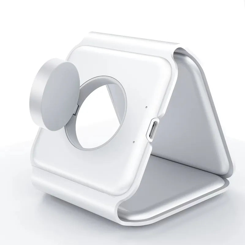 Soporte Magnético Plegable con Carga Inalámbrica 3 en 1