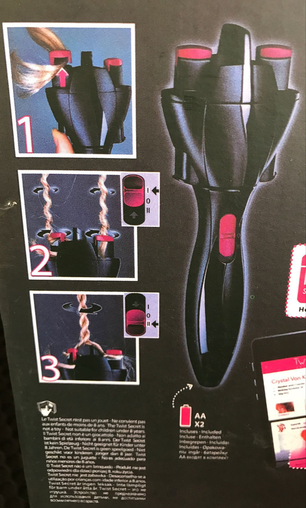 Trenzadora Automática USB para Cabello